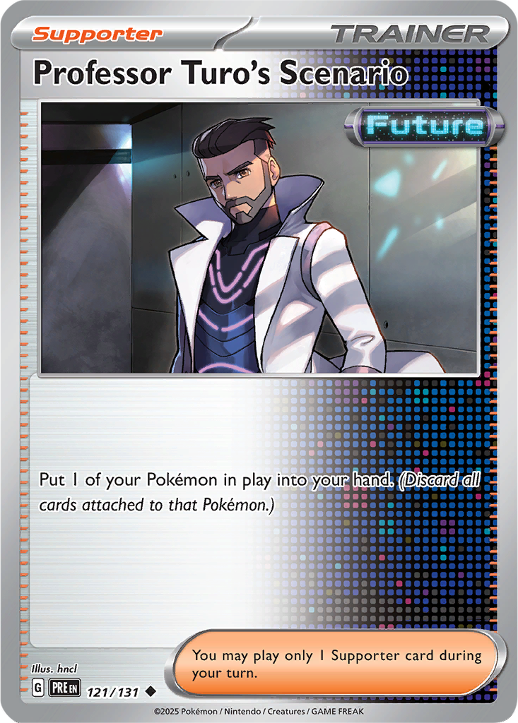 Prismatic Evolutions 121/131 Professor Turo's Scenario
