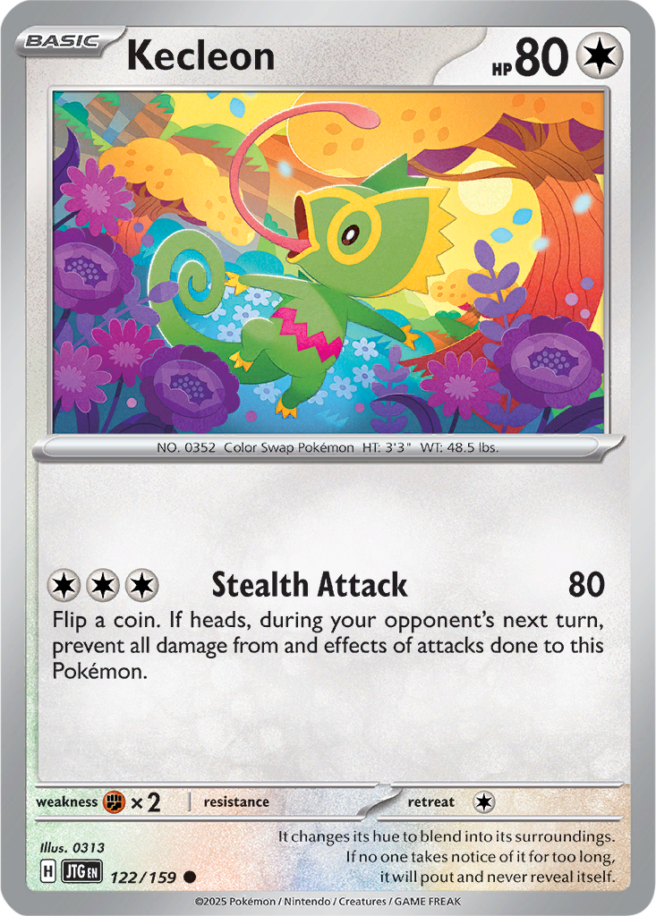 Journey Together 122/159 Kecleon