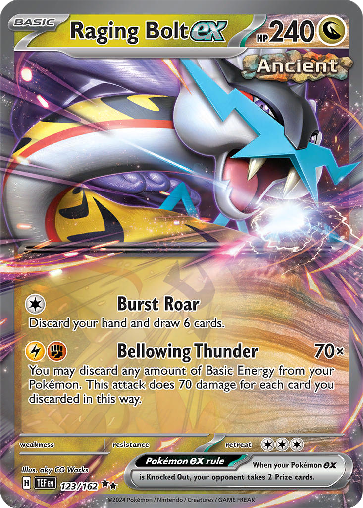 Temporal Forces 123/162 Raging Bolt ex