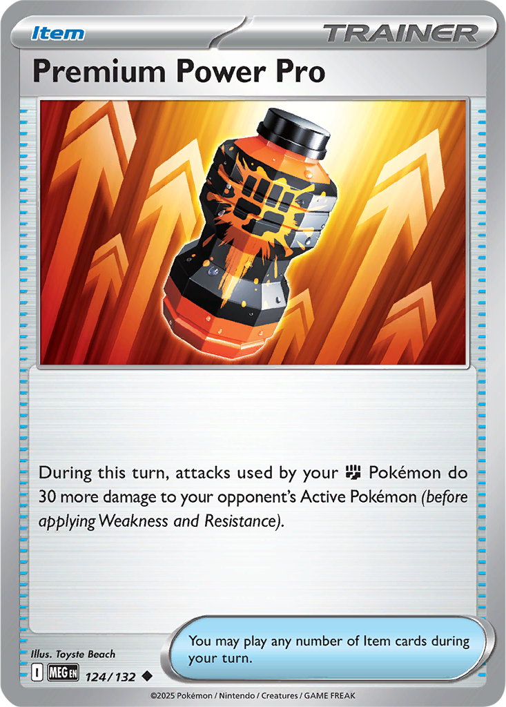 Mega Evolution 124/132 Premium Power Pro