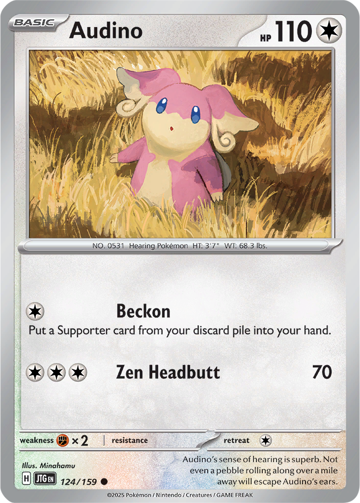 Journey Together 124/159 Audino