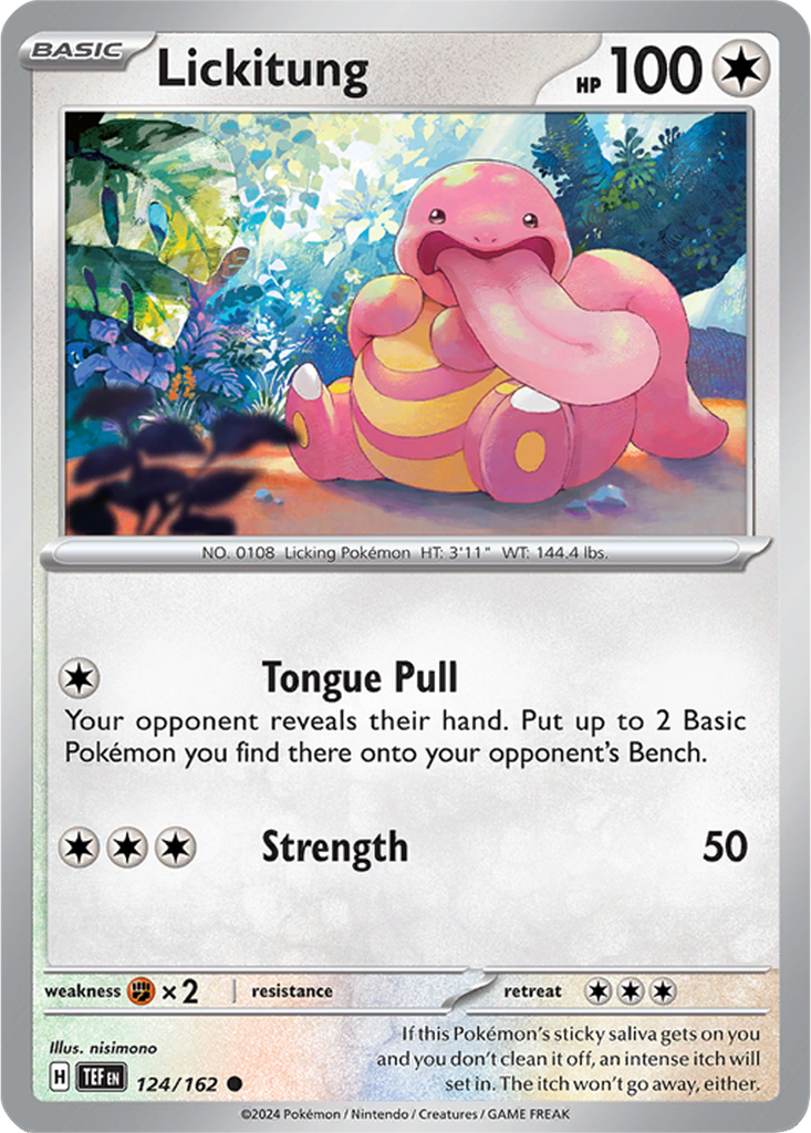 Temporal Forces 124/162 Lickitung