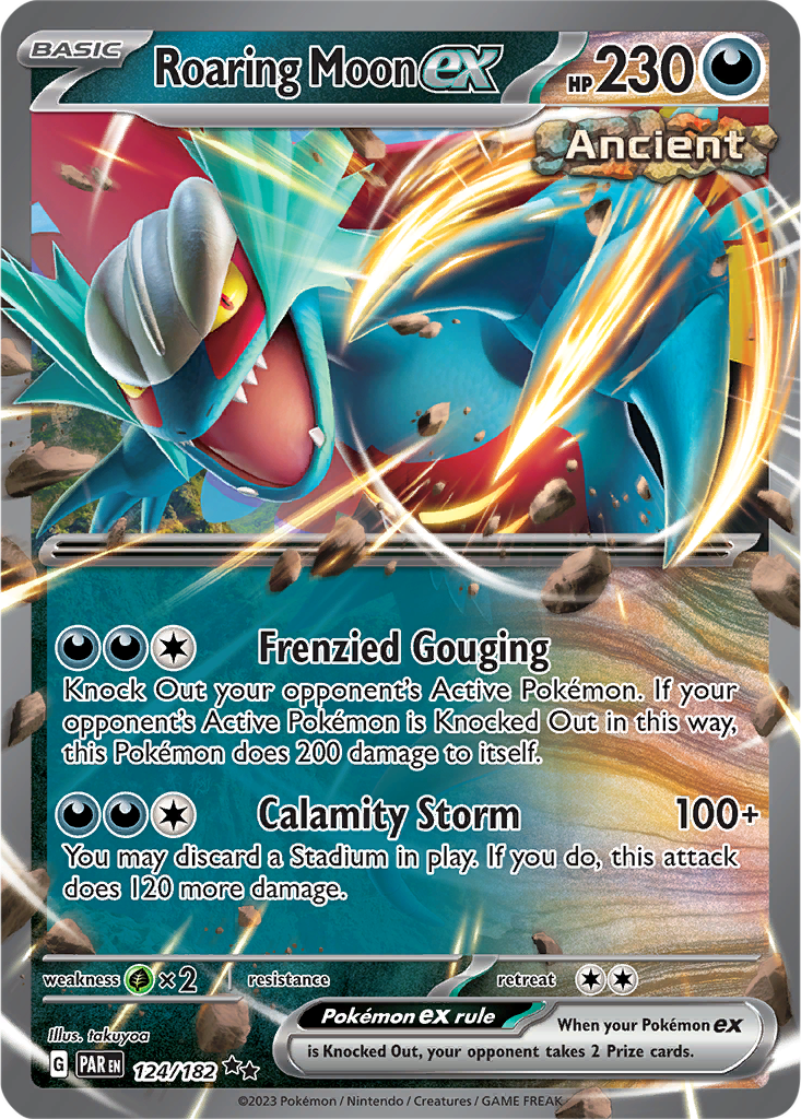 Paradox Rift 124/182 Roaring Moon ex