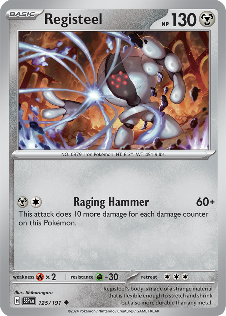 Surging Sparks 125/191 Registeel
