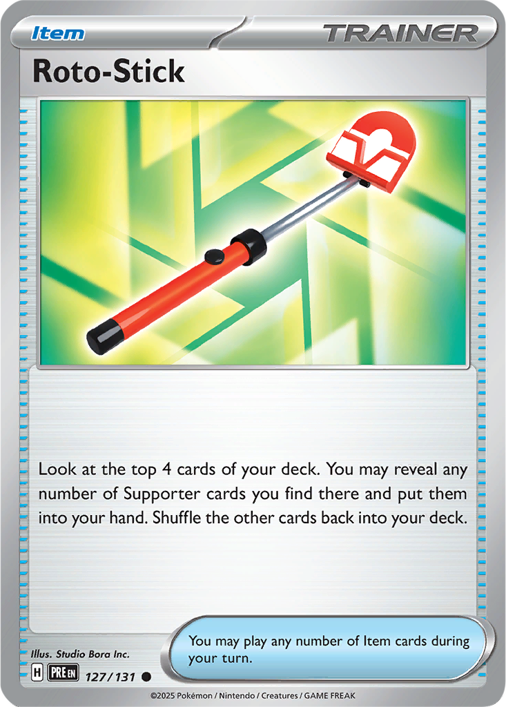 Prismatic Evolutions 127/131 Roto-Stick