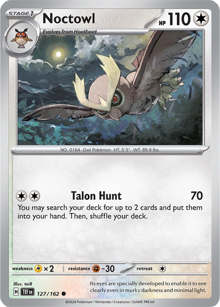 Temporal Forces 127/162 Noctowl