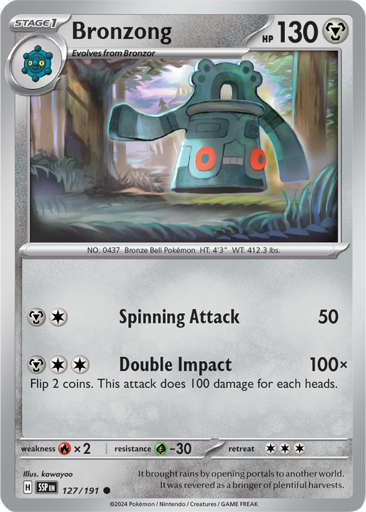 Surging Sparks 127/191 Bronzong