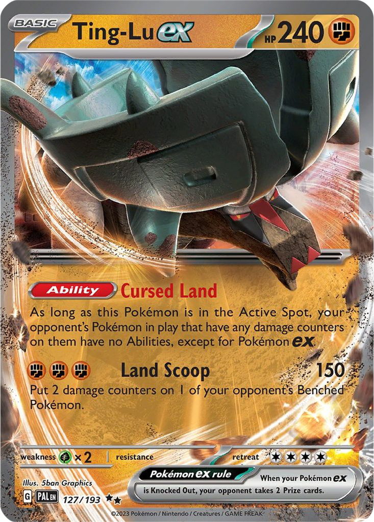 Paldea Evolved 127/193 Ting-Lu ex
