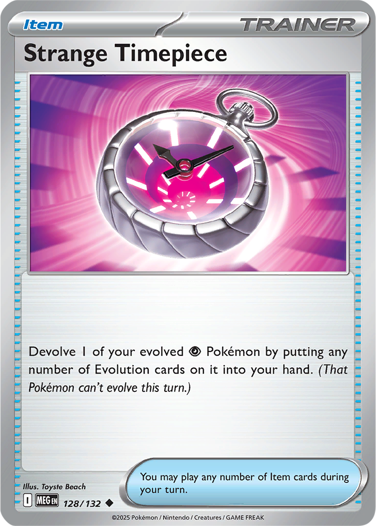 Mega Evolution 128/132 Strange Timepiece