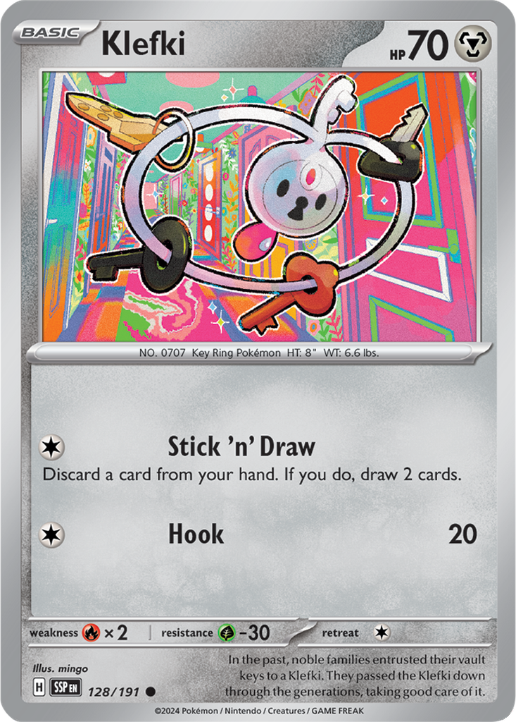 Surging Sparks 128/191 Klefki