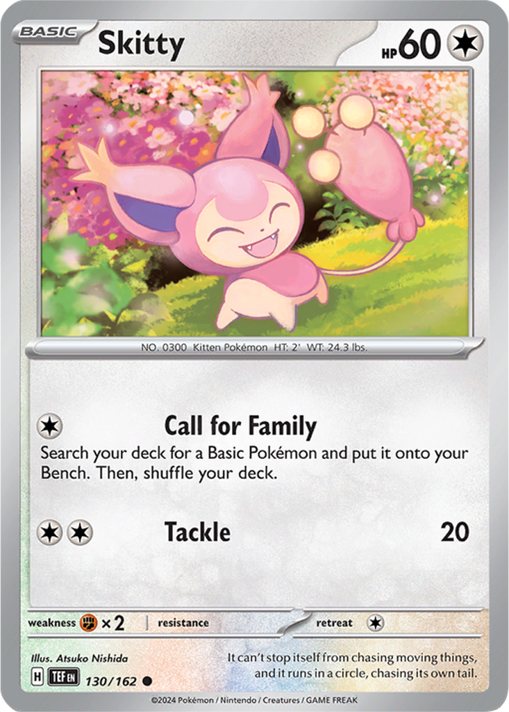 Temporal Forces 130/162 Skitty