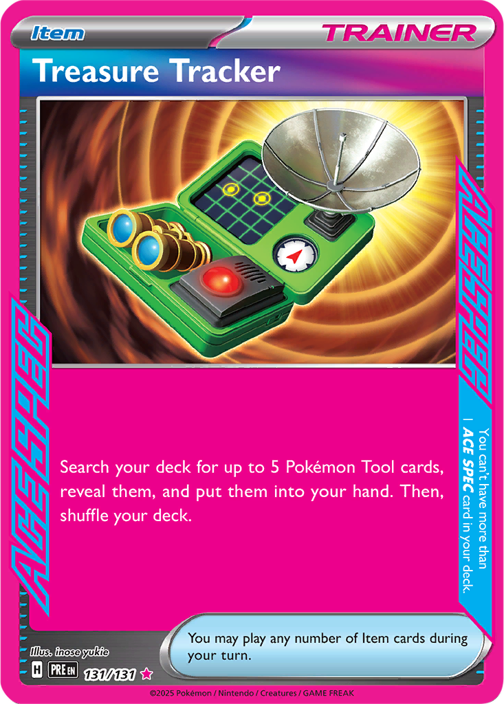 Prismatic Evolutions 131/131 Treasure Tracker