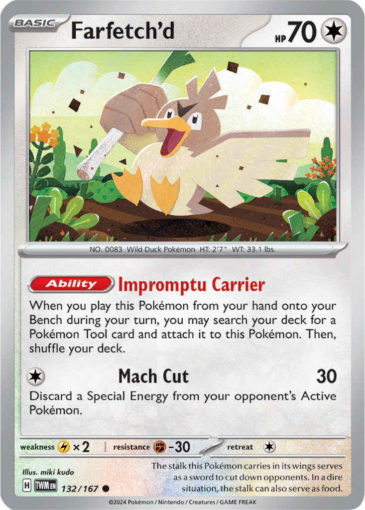 Twilight Masquerade 132/167 Farfetch'd