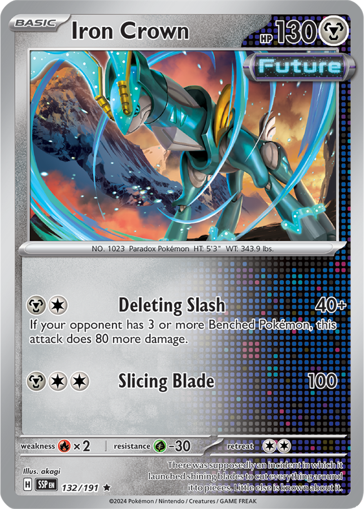 Surging Sparks 132/191 Iron Crown