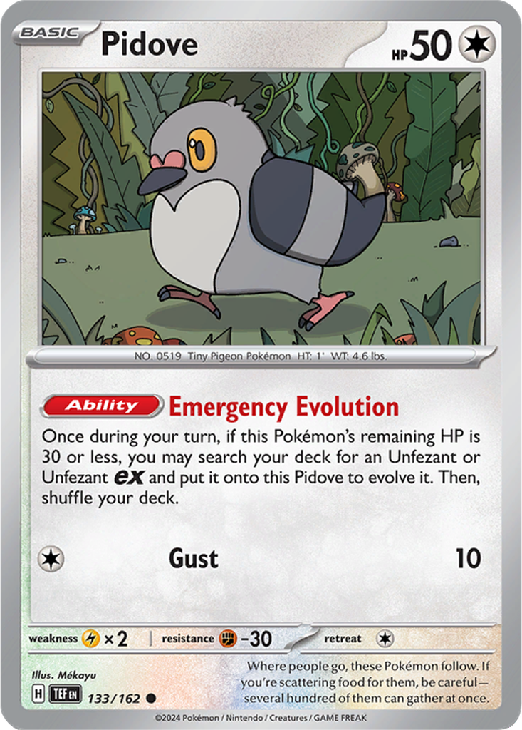 Temporal Forces 133/162 Pidove