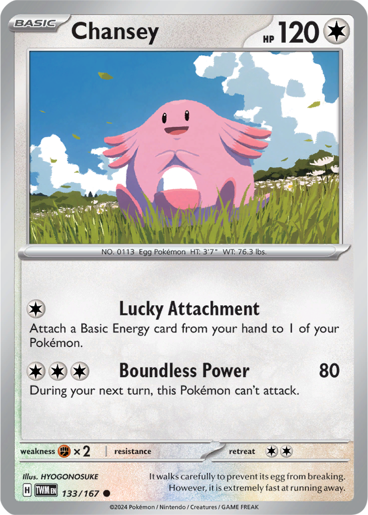 Twilight Masquerade 133/167 Chansey