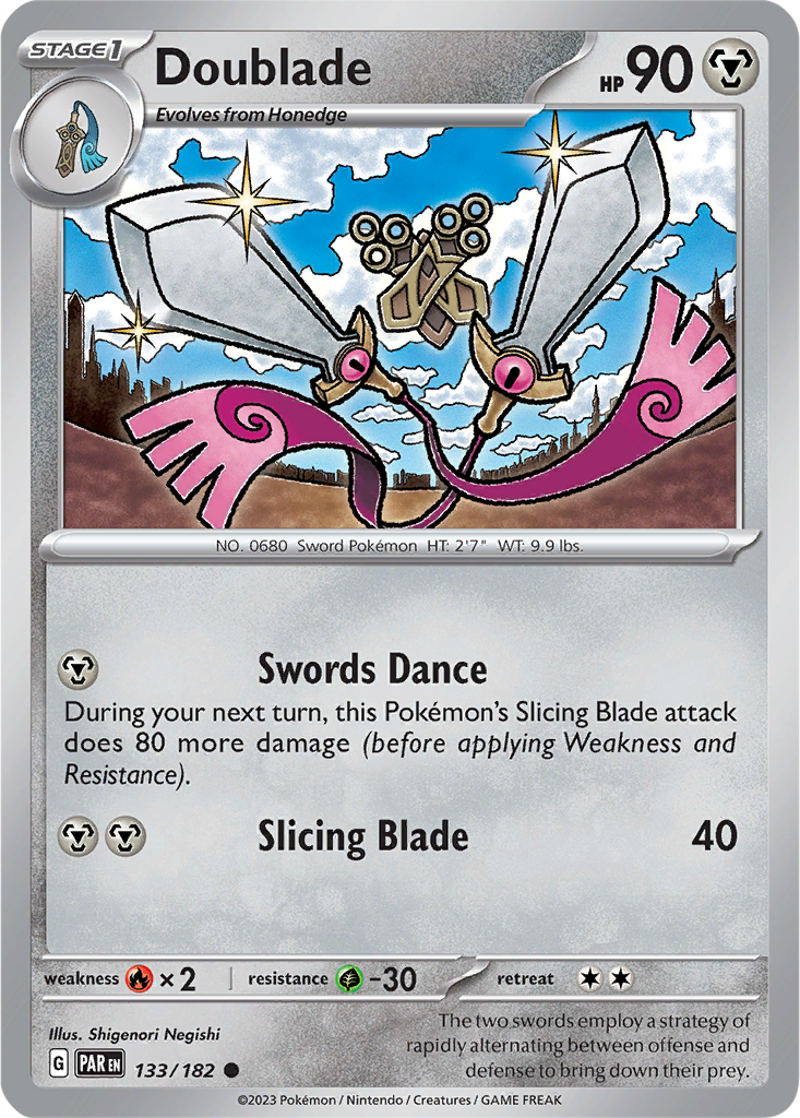 Paradox Rift 133/182 Doublade