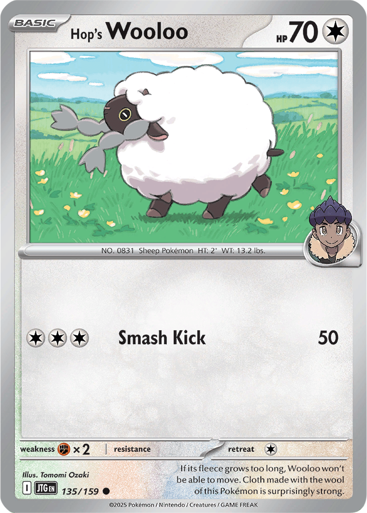 Journey Together 135/159 Hop's Wooloo