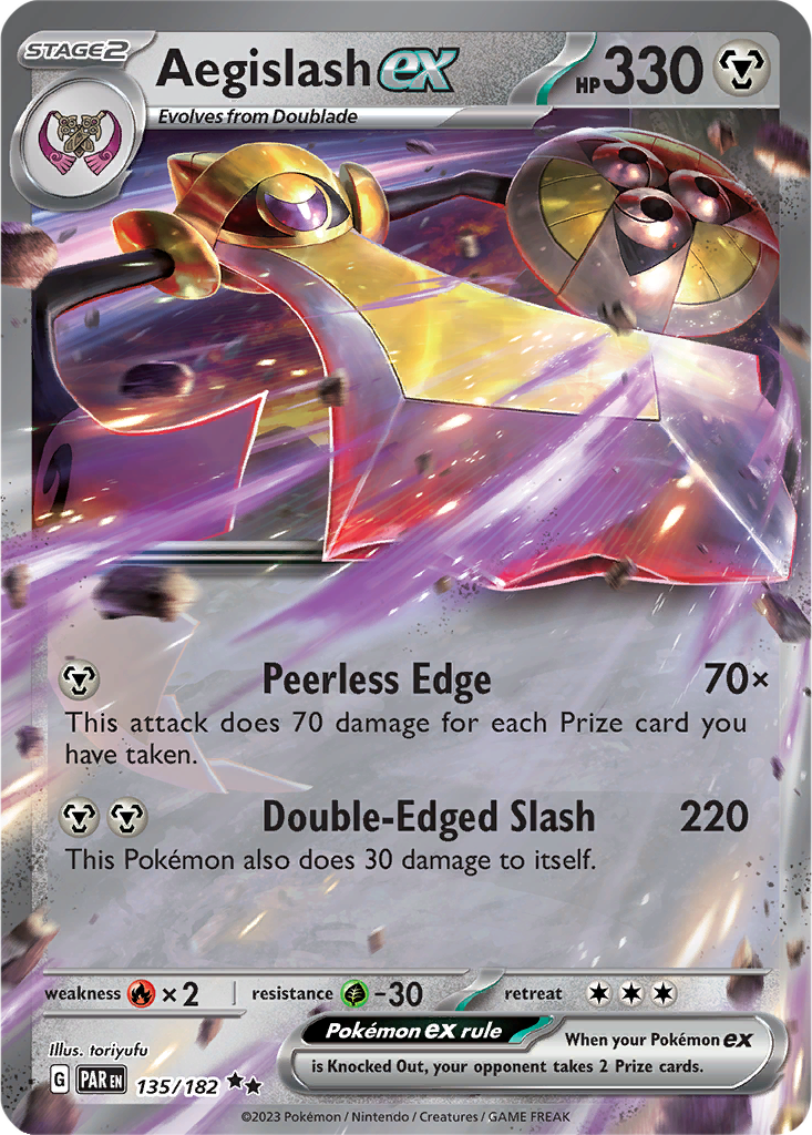 Paradox Rift 135/182 Aegislash ex