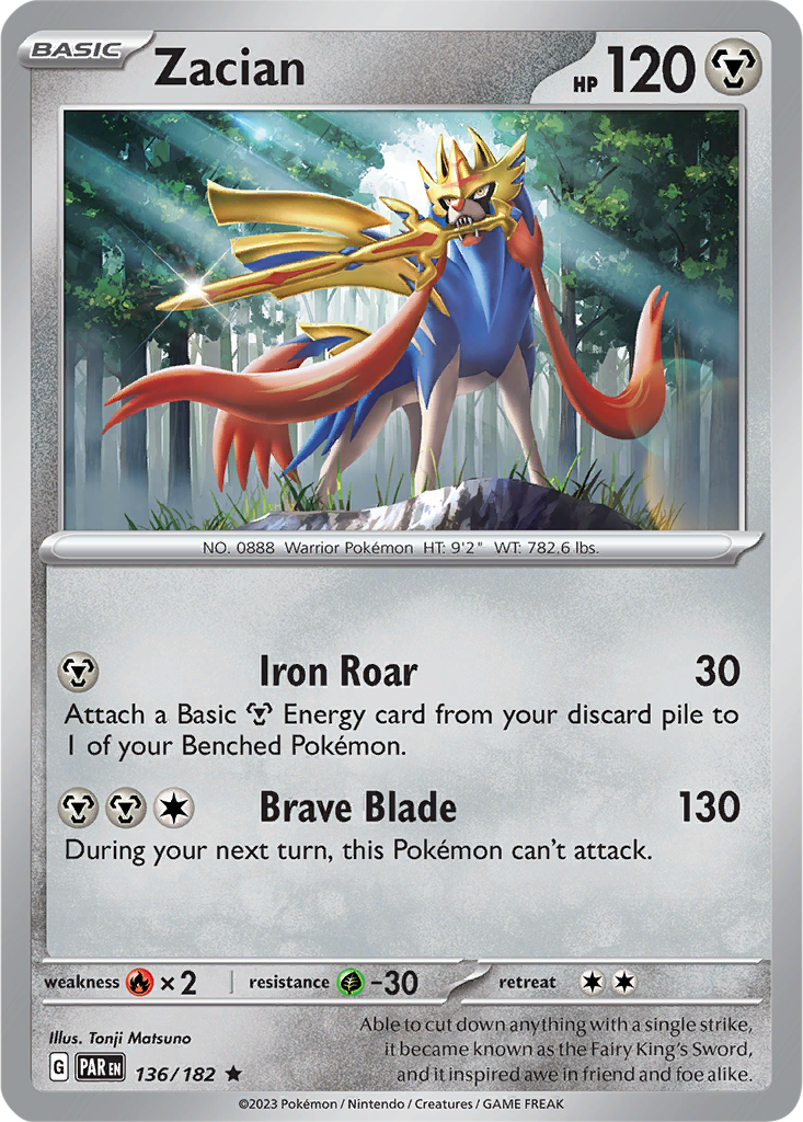 Paradox Rift 136/182 Zacian