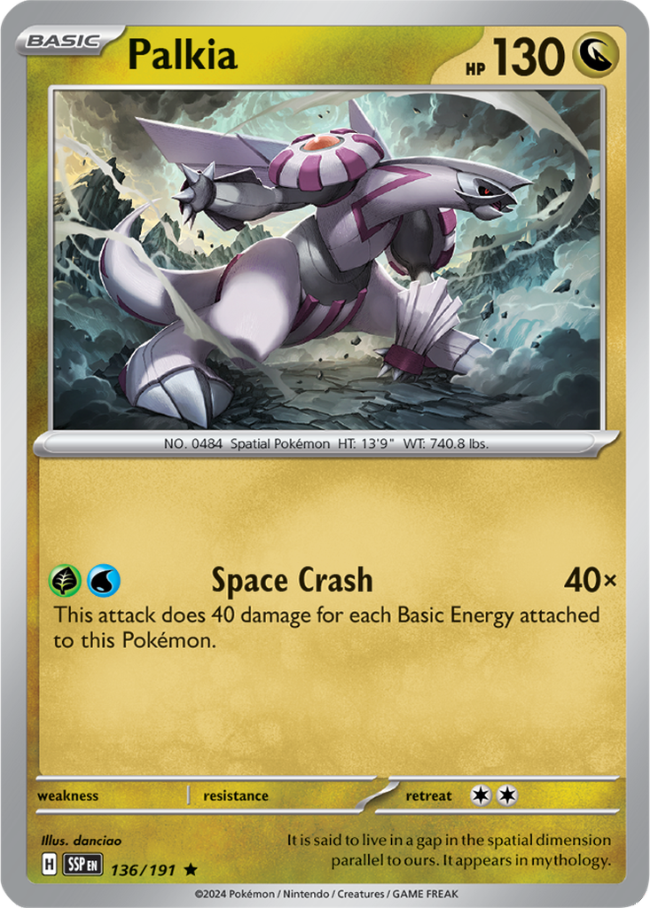 Surging Sparks 136/191 Palkia