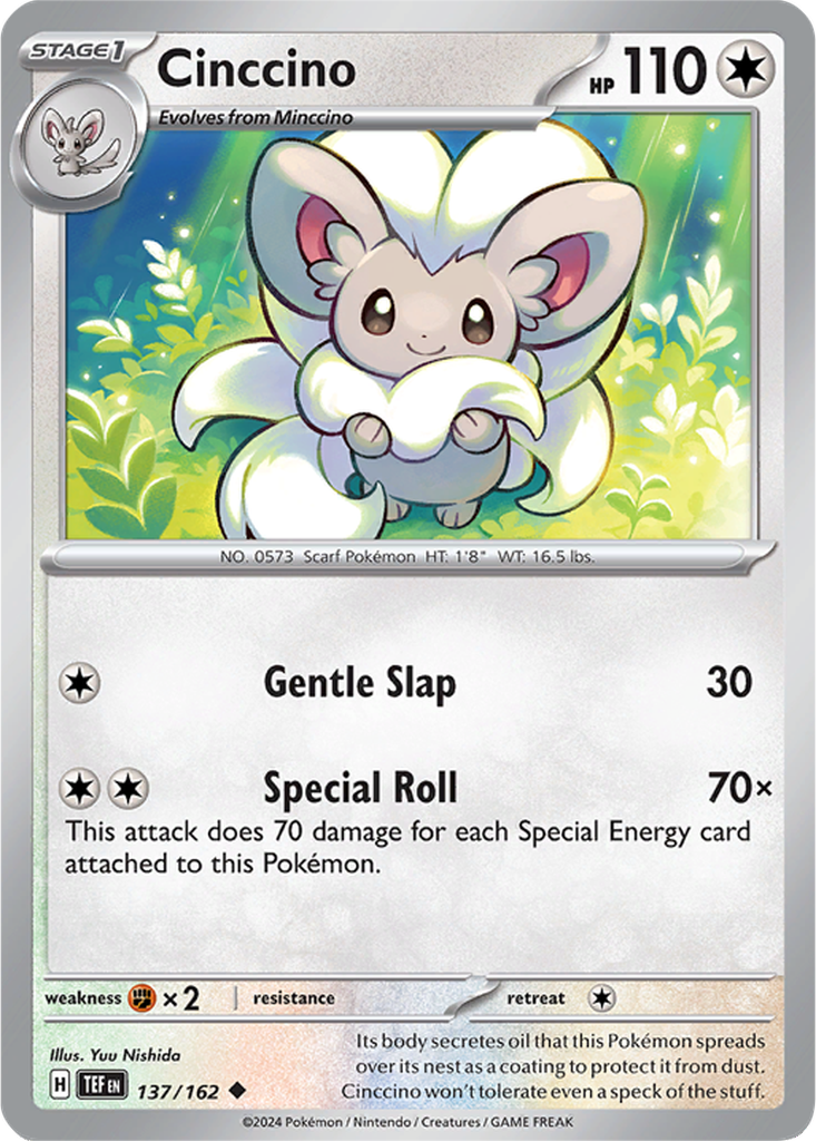 Temporal Forces 137/162 Cinccino