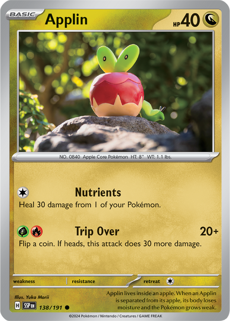 Surging Sparks 138/191 Applin