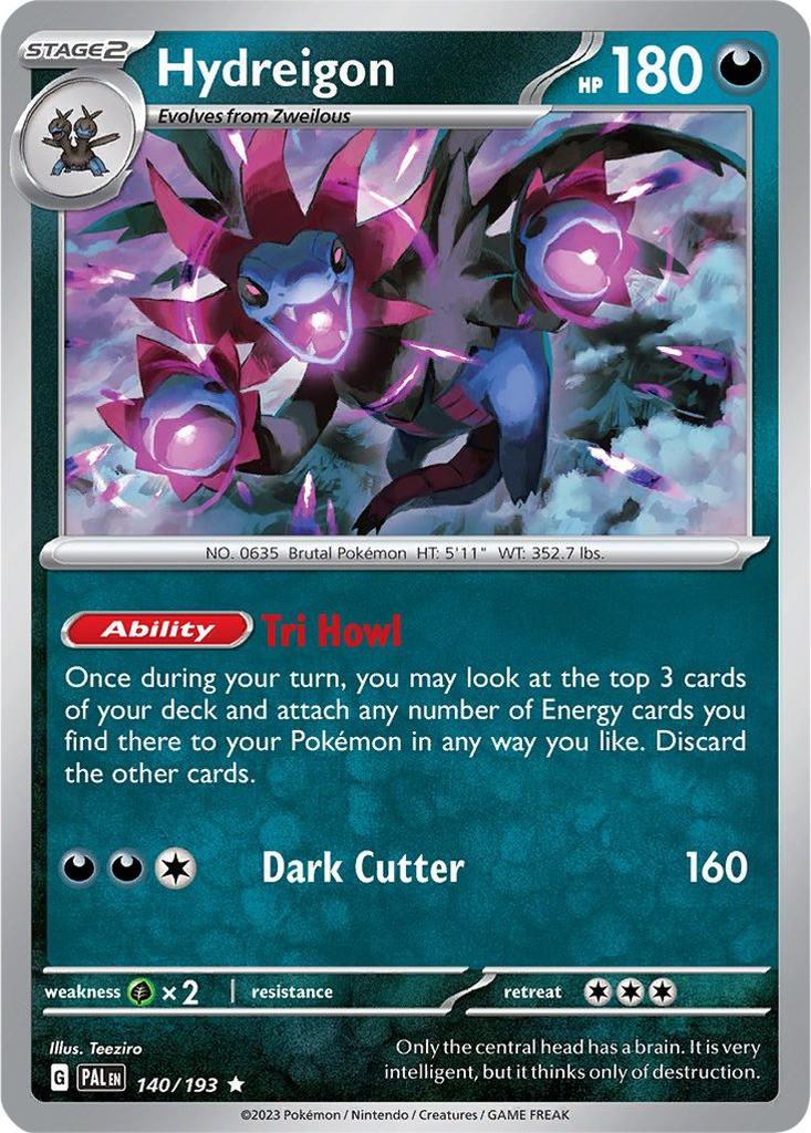 Paldea Evolved 140/193 Hydreigon