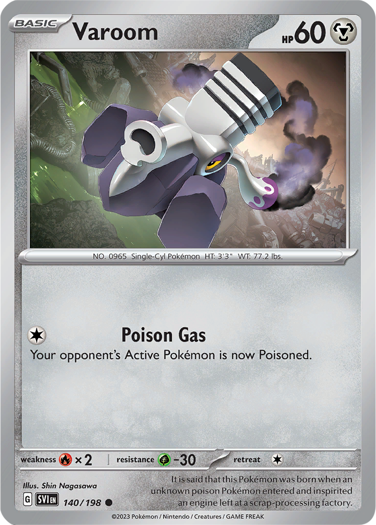 Scarlet & Violet 140/198 Varoom