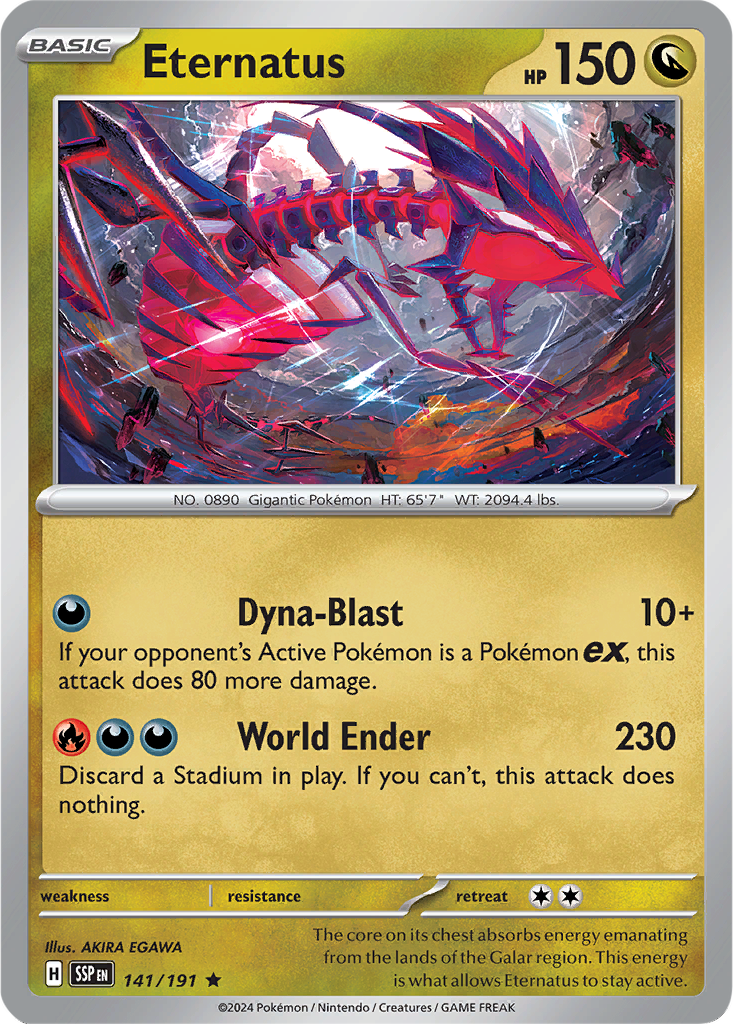Surging Sparks 141/191 Eternatus