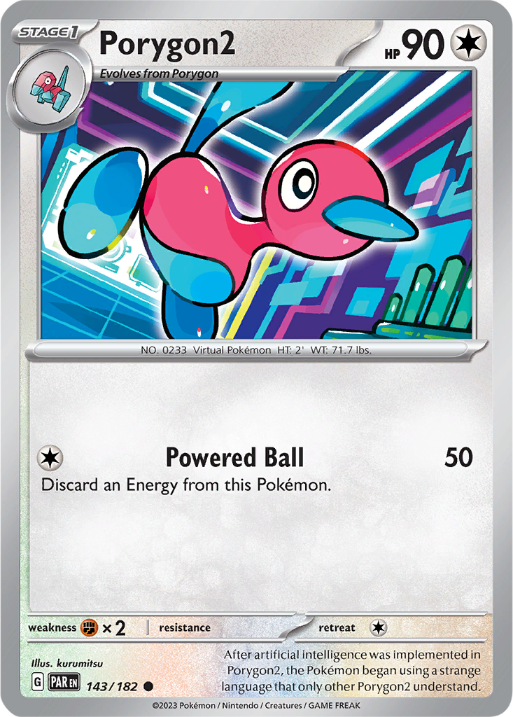 Paradox Rift 143/182 Porygon2