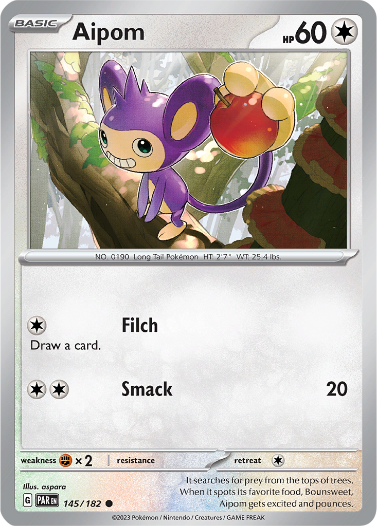 Paradox Rift 145/182 Aipom