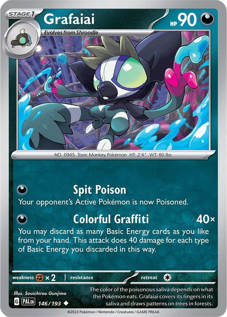 Paldea Evolved 146/193 Grafaiai