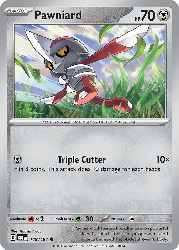 Obsidian Flames 148/197 Pawniard