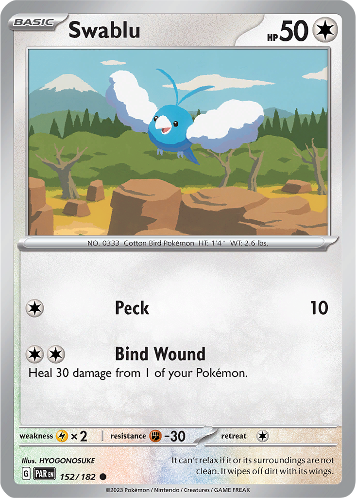 Paradox Rift 152/182 Swablu