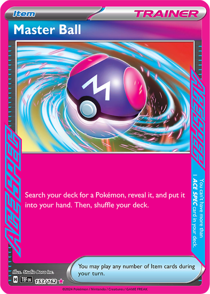 Temporal Forces 153/162 Master Ball