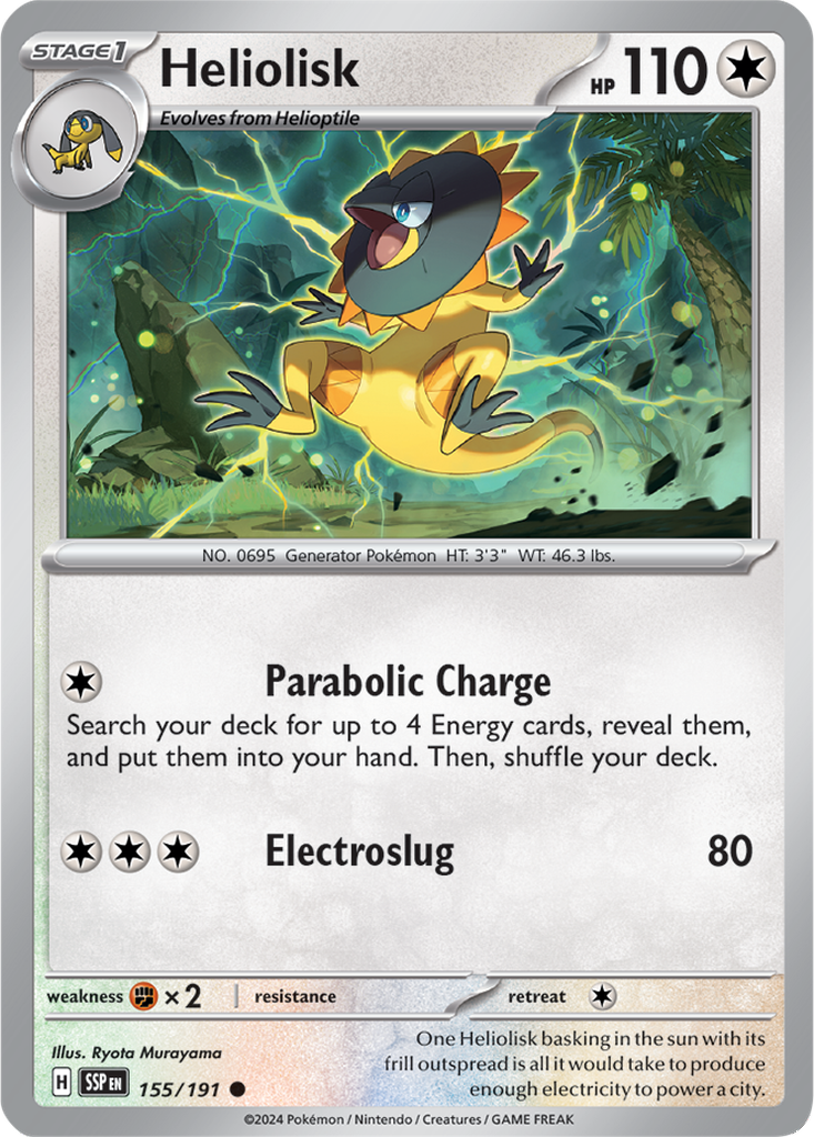 Surging Sparks 155/191 Heliolisk