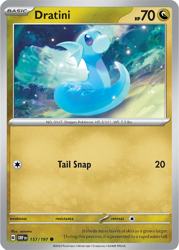 Obsidian Flames 157/197 Dratini