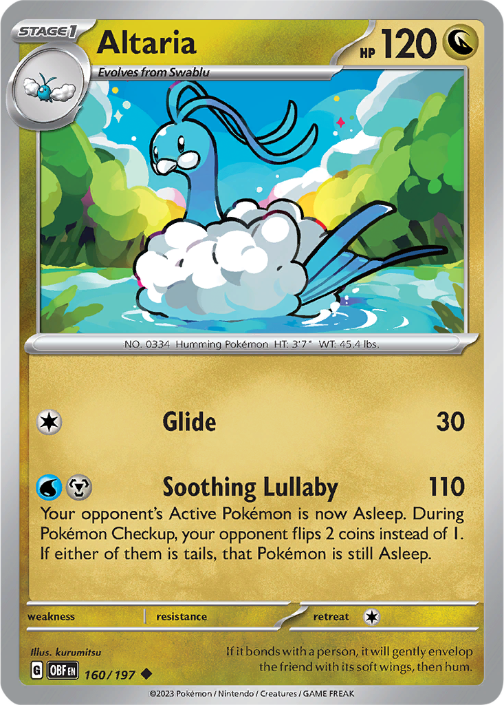 Obsidian Flames 160/197 Altaria