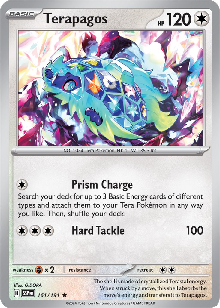 Surging Sparks 161/191 Terapagos