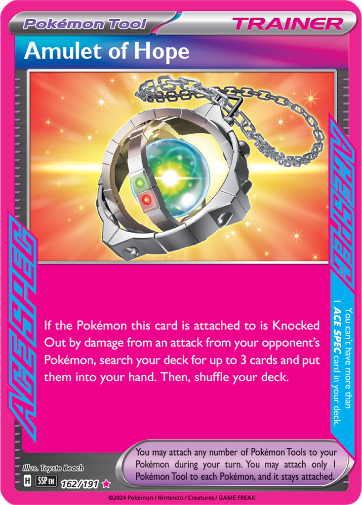 Surging Sparks 162/191 Amulet of Hope
