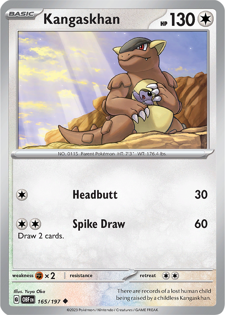 Obsidian Flames 165/197 Kangaskhan