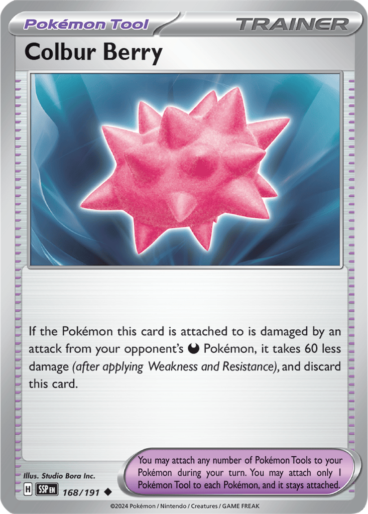 Surging Sparks 168/191 Colbur Berry