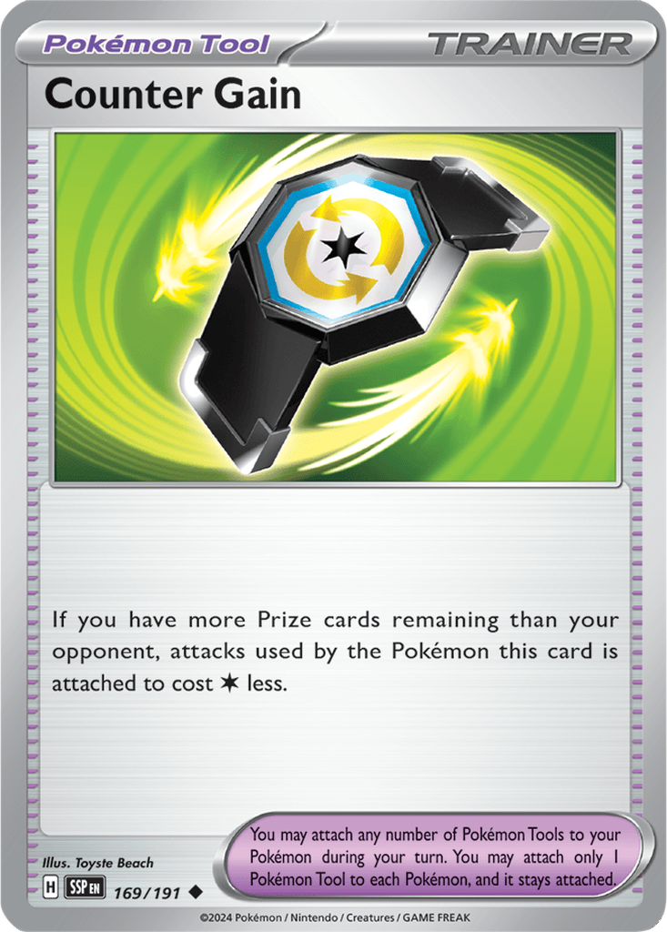 Surging Sparks 169/191 Counter Gain