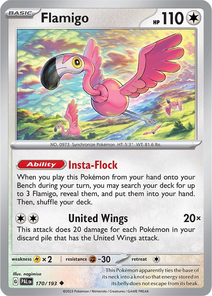 Paldea Evolved 170/193 Flamigo