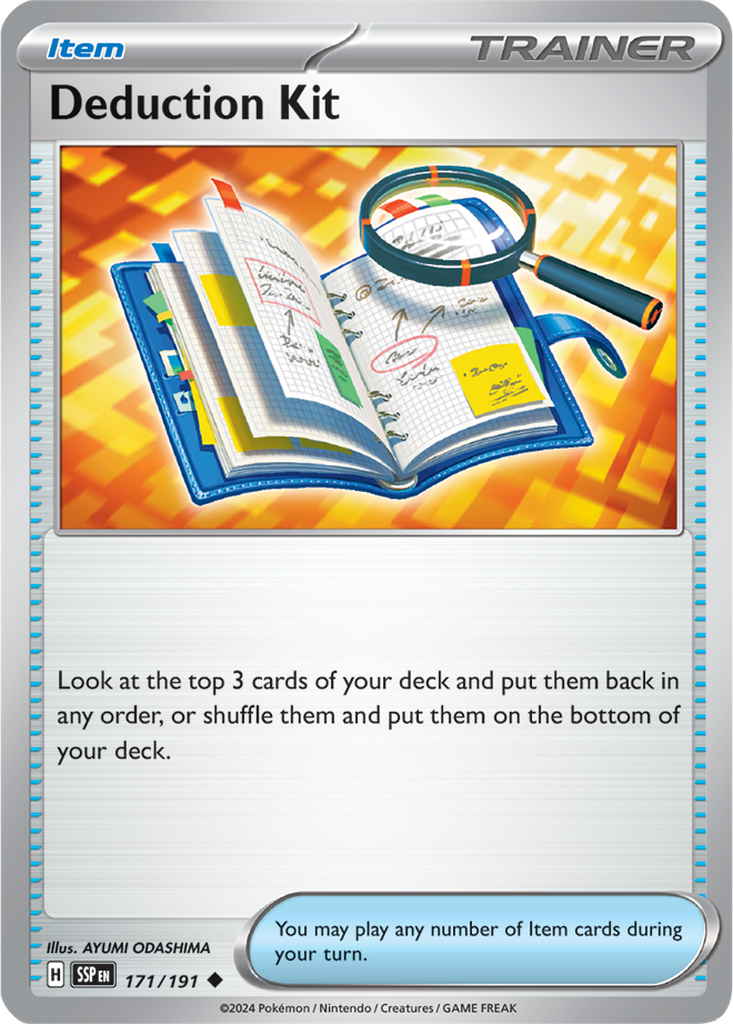 Surging Sparks 171/191 Deduction Kit