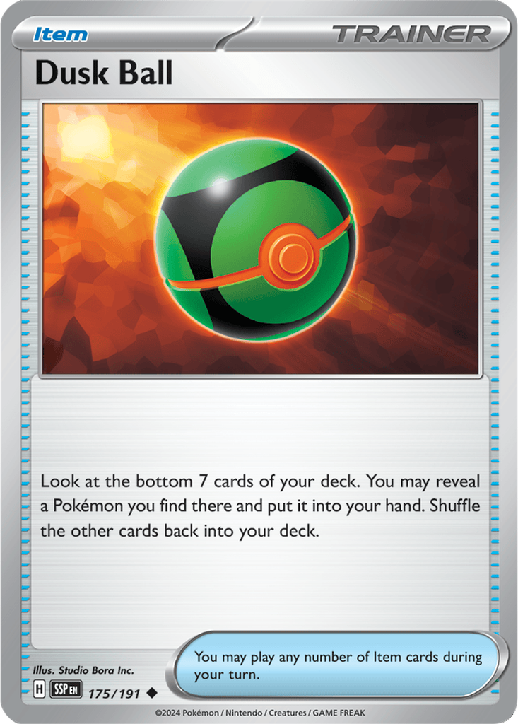 Surging Sparks 175/191 Dusk Ball