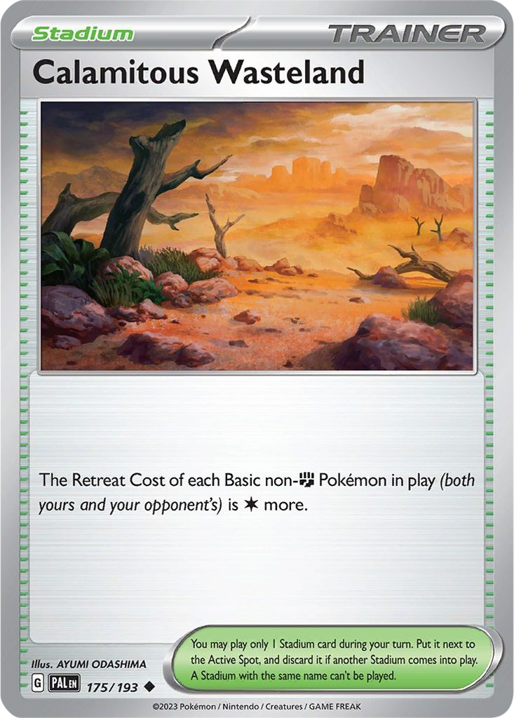 Paldea Evolved 175/193 Calamitous Wasteland