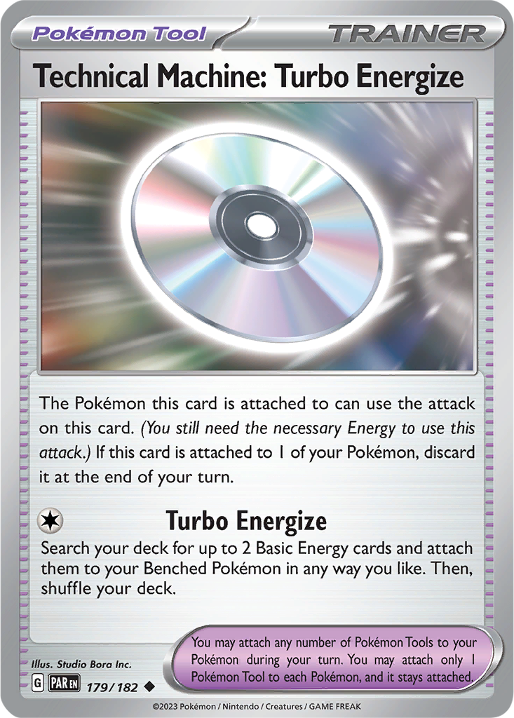 Paradox Rift 179/182 Technical Machine: Turbo Energize