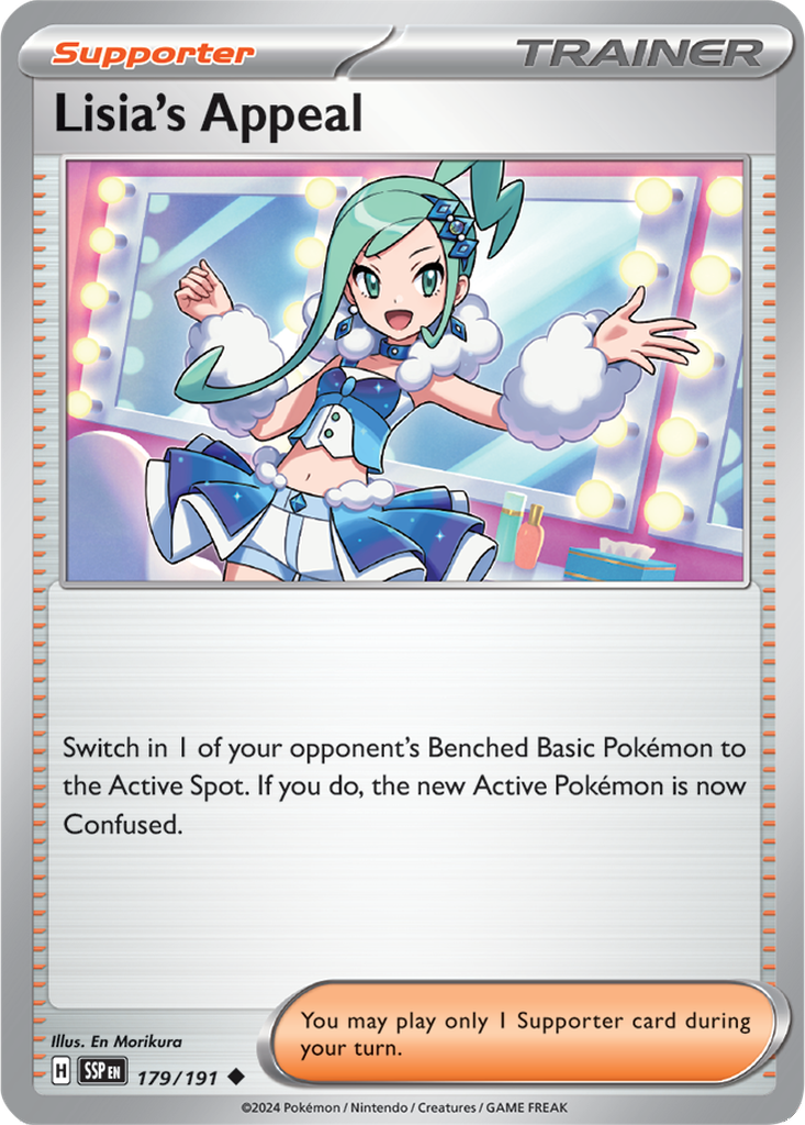 Surging Sparks 179/191 Lisia's Appeal